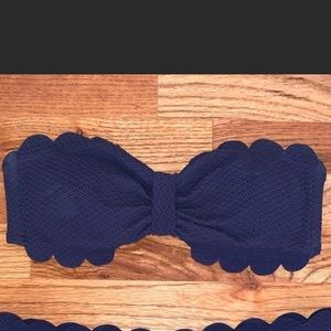 Strapless bikini top